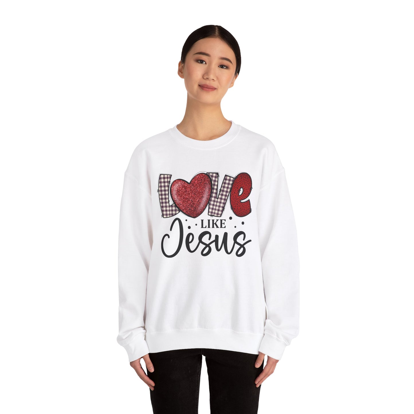 Love Like Jesus Unisex Heavy Blend™ Crewneck Sweatshirt