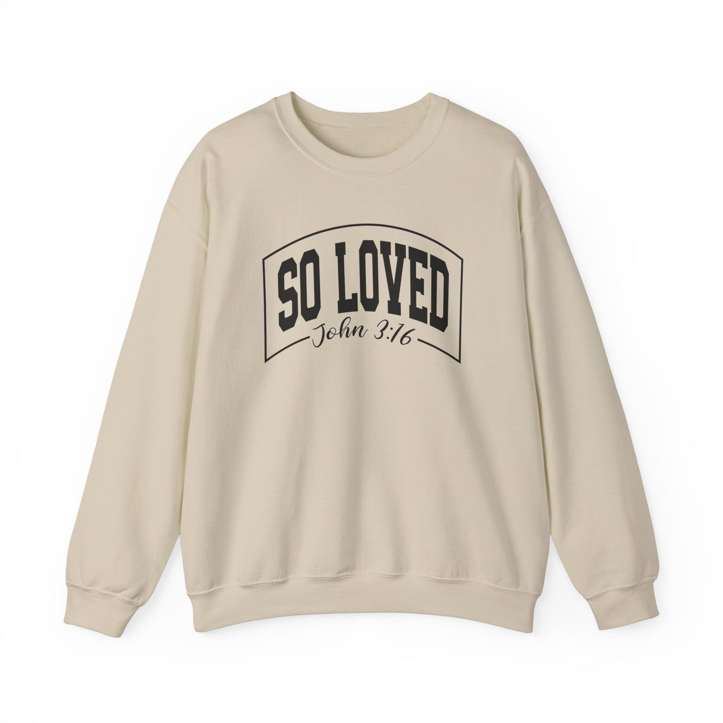 So Loved Unisex Heavy Blend™ Crewneck Sweatshirt