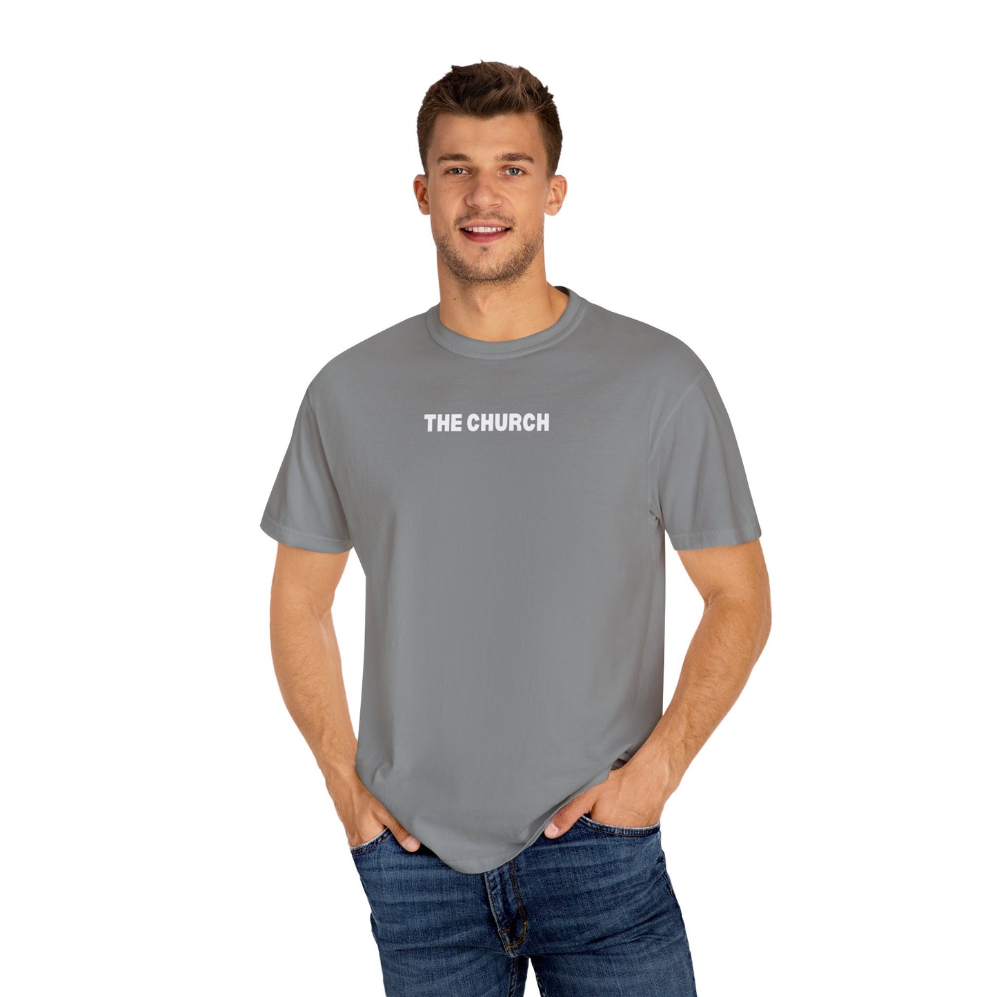 The Church Unisex Garment-Dyed T-shirt