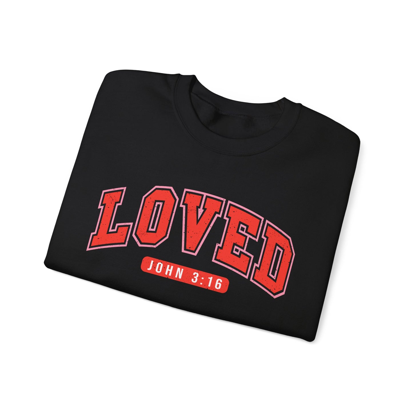 Loved 3:16 Unisex Heavy Blend™ Crewneck Sweatshirt