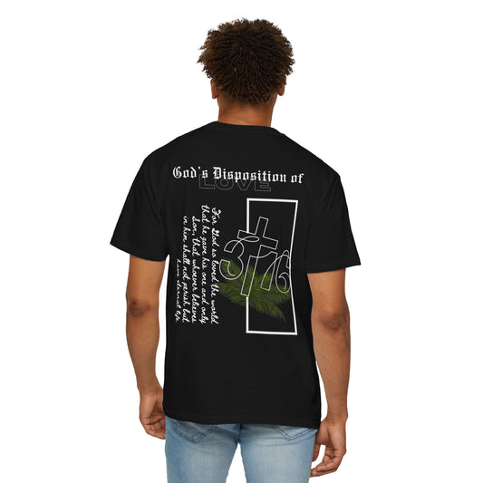 John 3:16 Unisex Garment-Dyed T-shirt