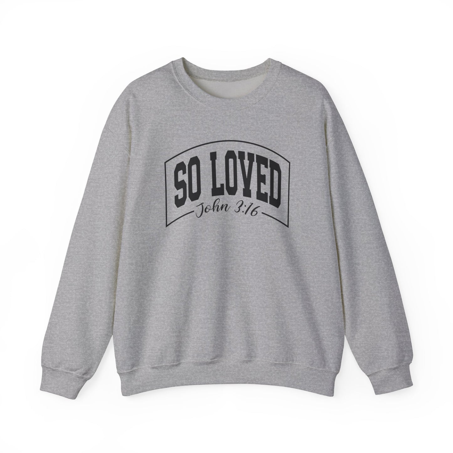 So Loved Unisex Heavy Blend™ Crewneck Sweatshirt