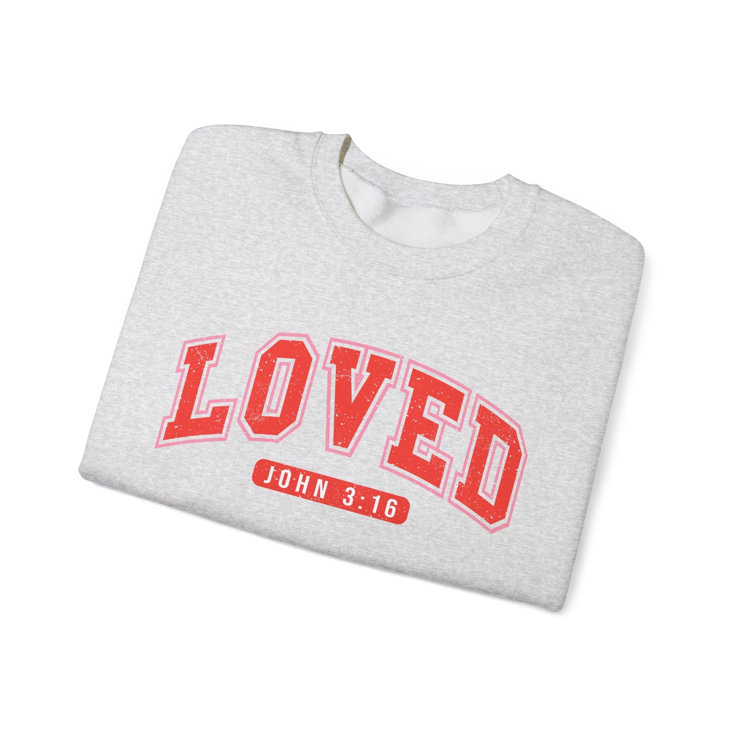 Loved 3:16 Unisex Heavy Blend™ Crewneck Sweatshirt