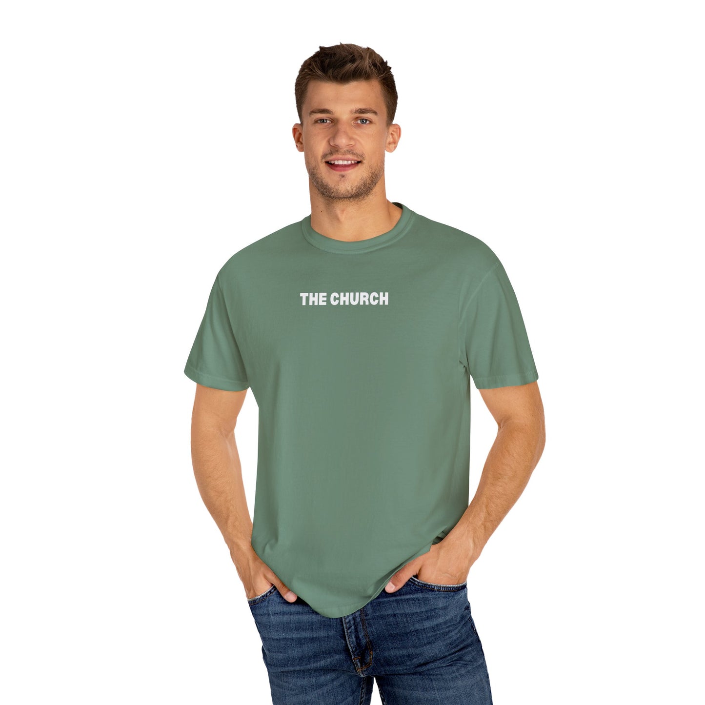 The Church Unisex Garment-Dyed T-shirt