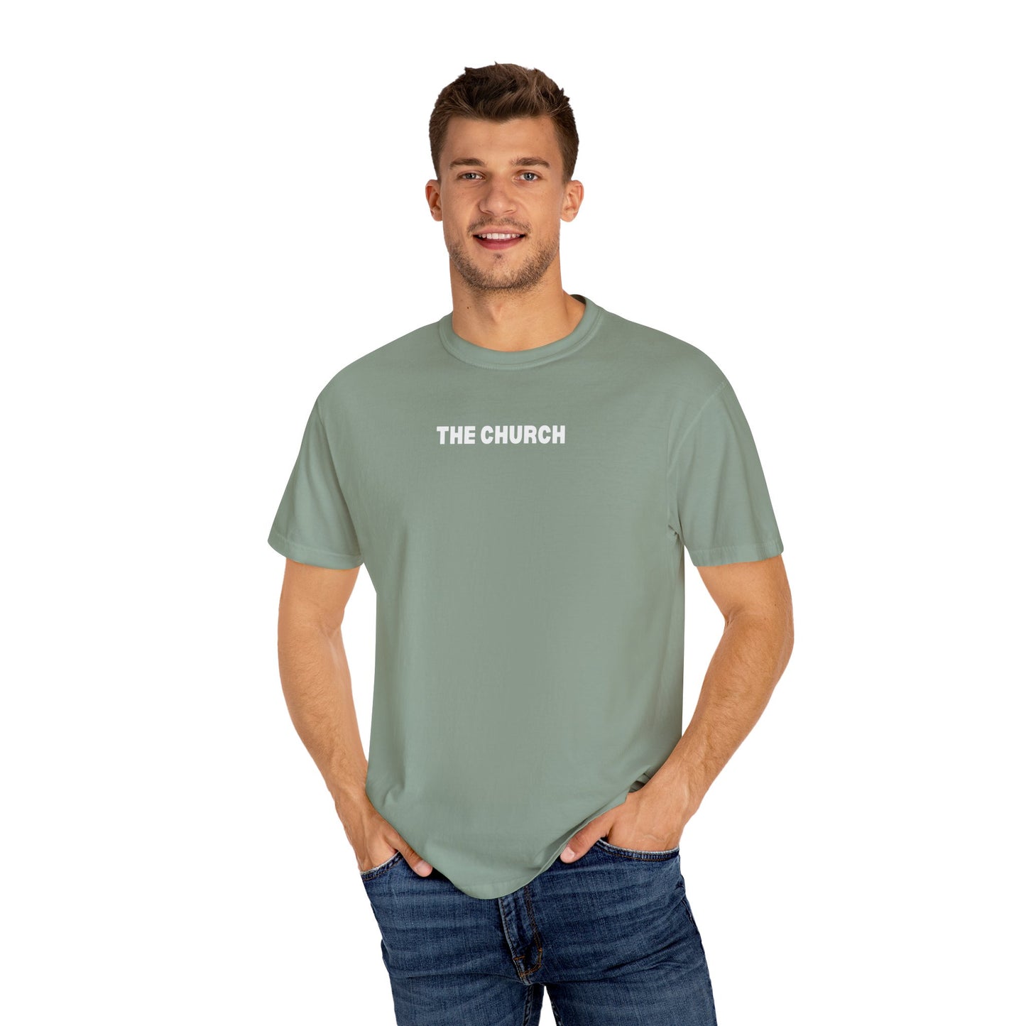 The Church Unisex Garment-Dyed T-shirt