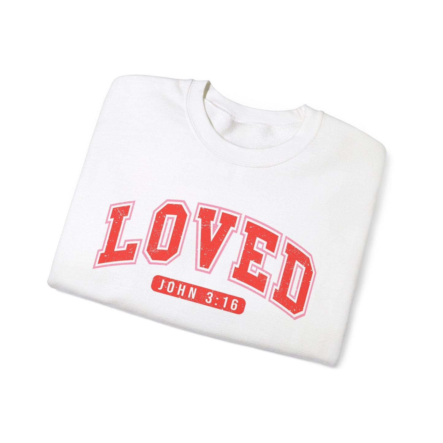 Loved 3:16 Unisex Heavy Blend™ Crewneck Sweatshirt